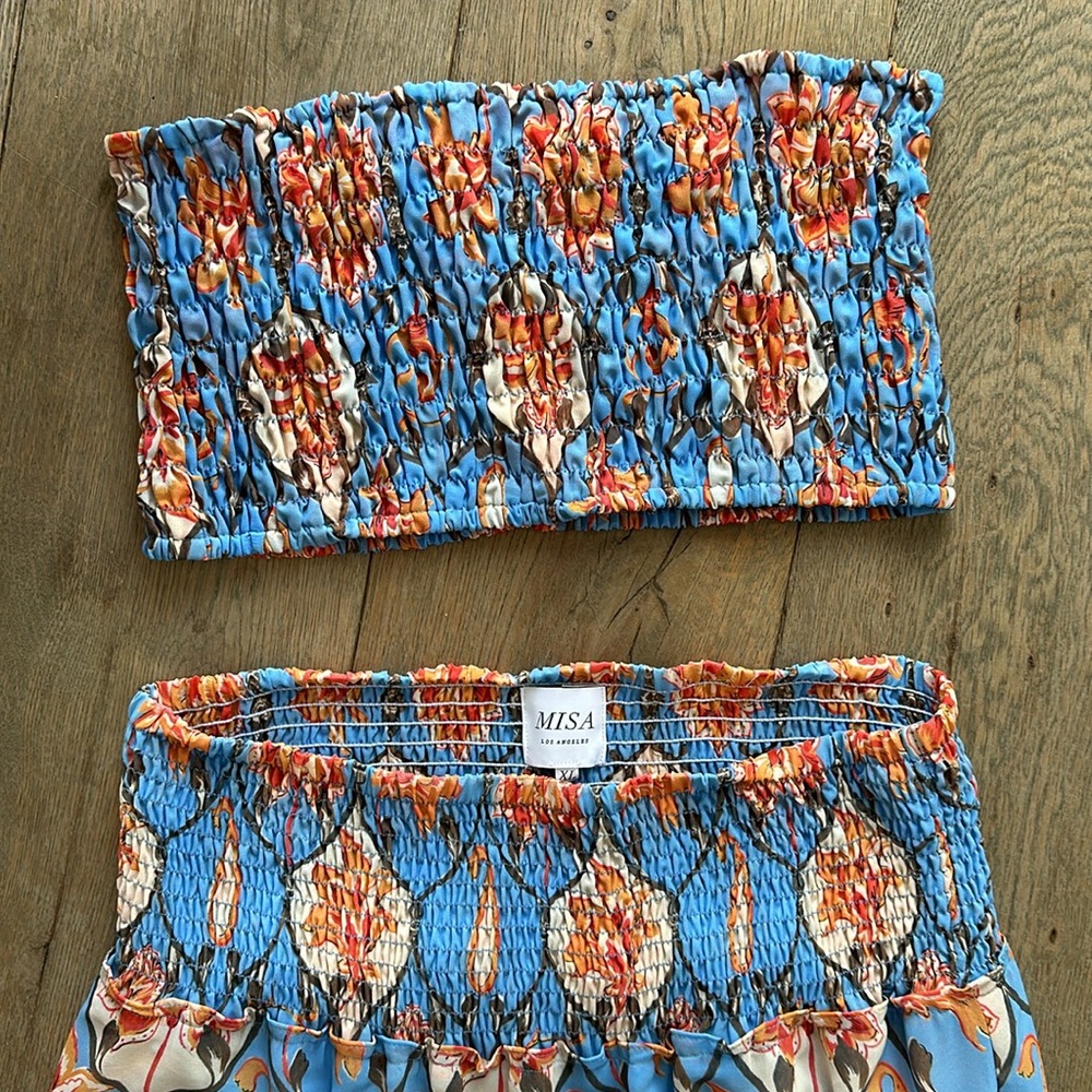 MISA - BAR SKIRT & ROKSANA BANDEAU SET - Picture 3 of 3